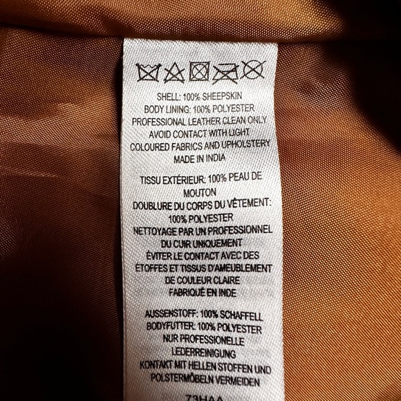 French Connection leather skirt - size 6 - Picture 6 of 6